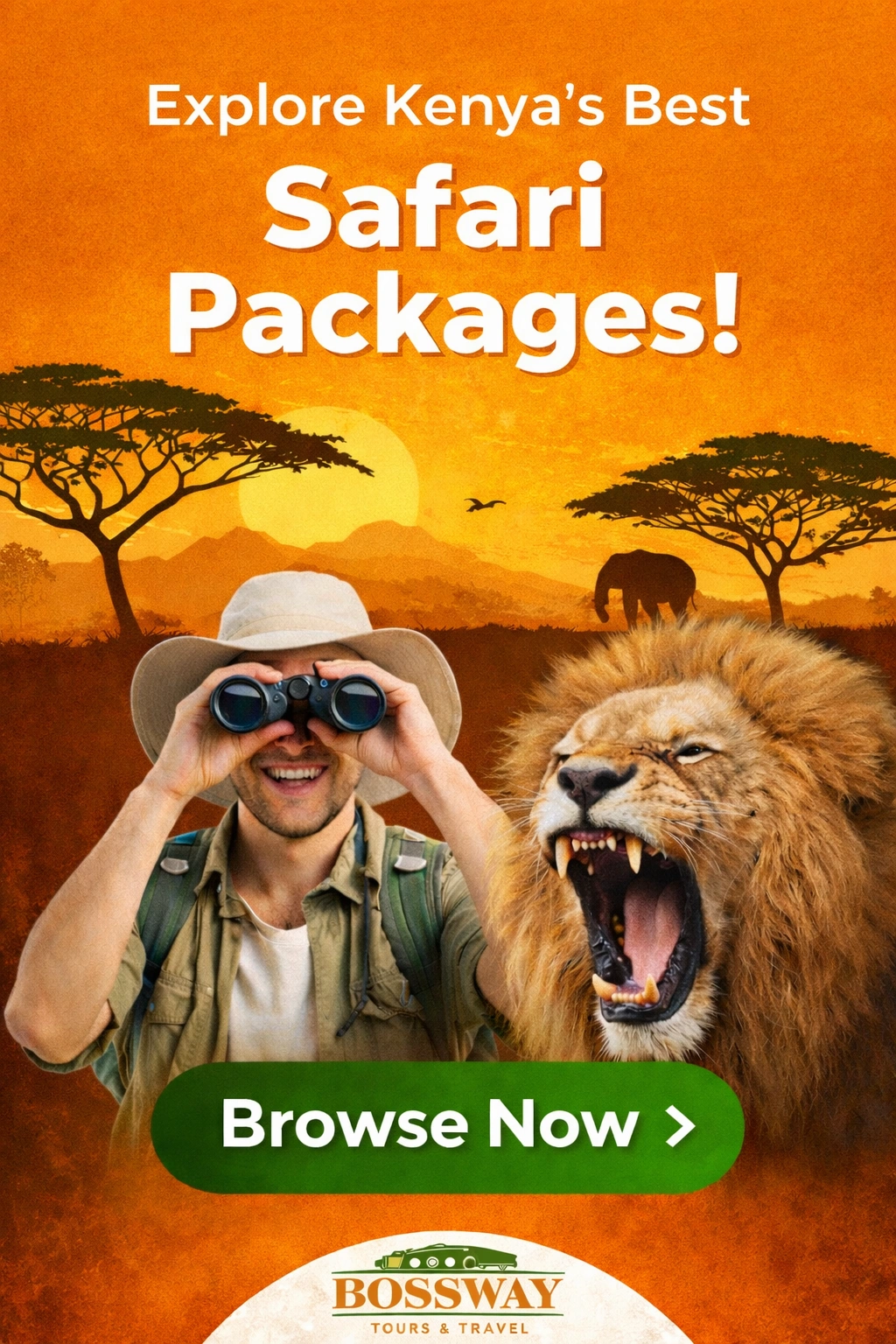 Explore Kenya Safari Packages - Bossway Tours
